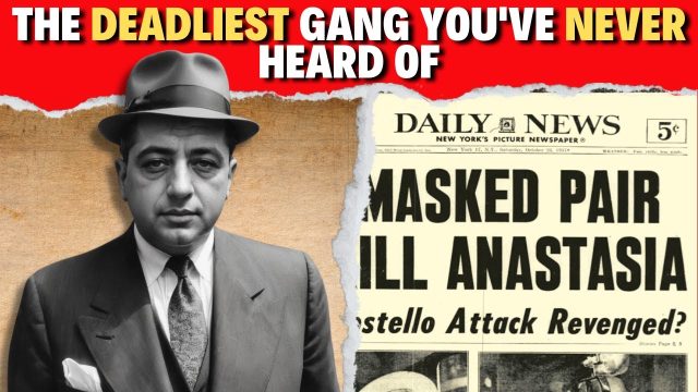 Survival Horror Channel The Rise & Fall of Albert Anastasia, Mafia Hitman Kingpin!