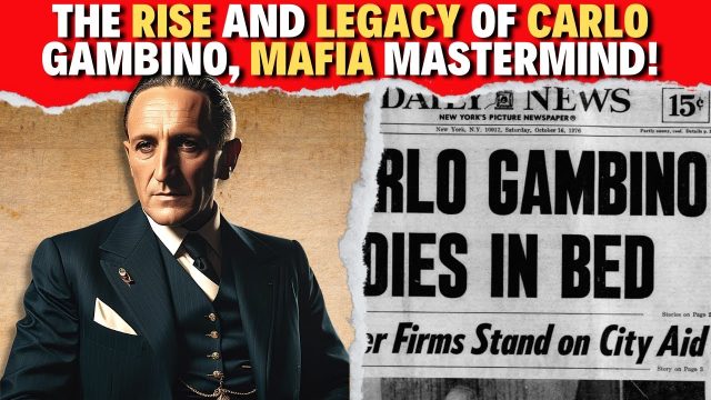 Survival Horror Channel Unveiling the Shadowy Empire: The Rise and Legacy of Carlo Gambino, Mafia Mastermind!