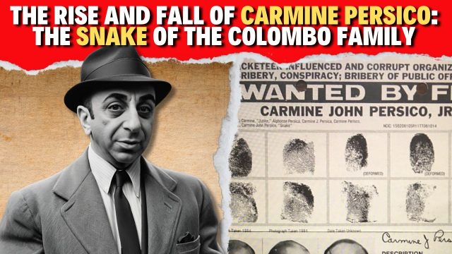 Survival Horror Channel The Rise and Fall of Carmine Persico: The Snake of the Colombo Family | Mafia History Uncovered
