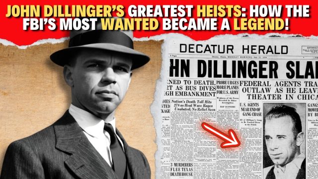 Survival Horror Channel John Dillinger’s Greatest Heists: How the FBI’s Most Wanted Became a Legend!