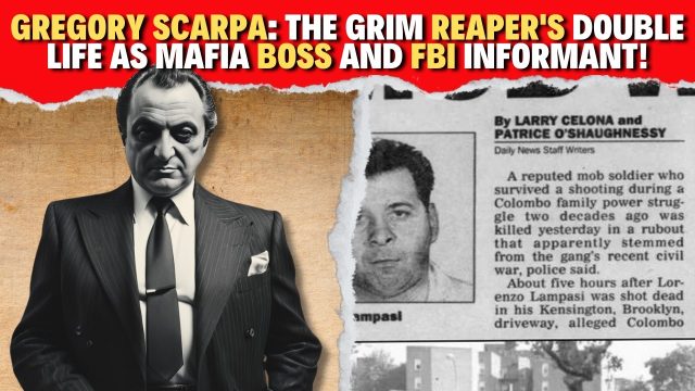 Survival Horror Channel Gregory Scarpa: The Grim Reaper’s Double Life as Mafia Boss and FBI Informant!