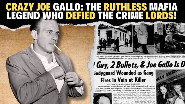 Crazy Joe Gallo: The Ruthless Mafia Legend Who Defied the Crime Lords!
