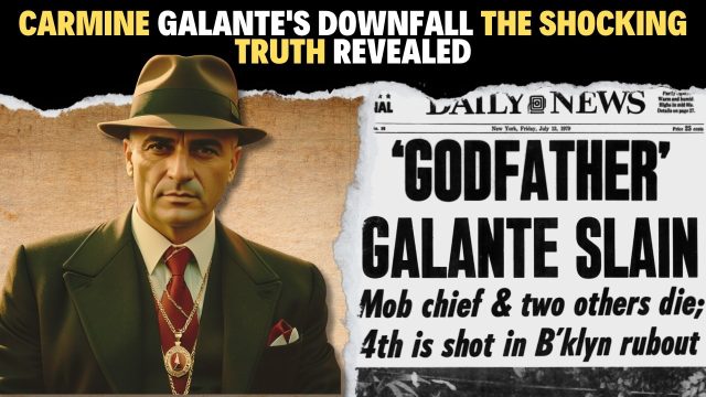 Carmine Galante’s Downfall The Shocking Truth Revealed