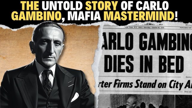 Inside the Ruthless Empire: The Untold Story of Carlo Gambino, Mafia Mastermind!