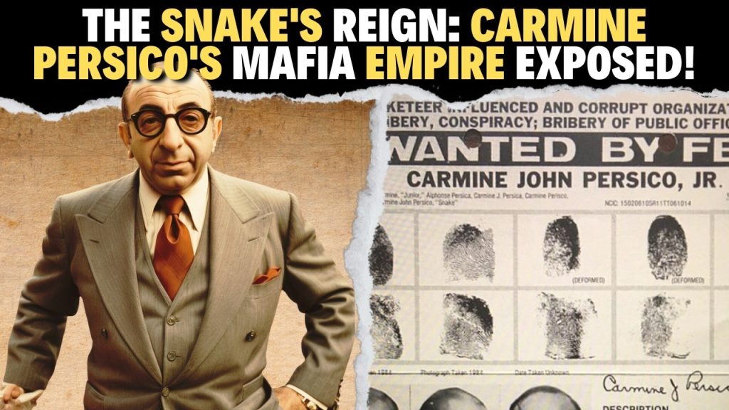 The Snake’s Reign: Carmine Persico’s Mafia Empire Exposed! | From Brooklyn Streets to Prison Kingpin