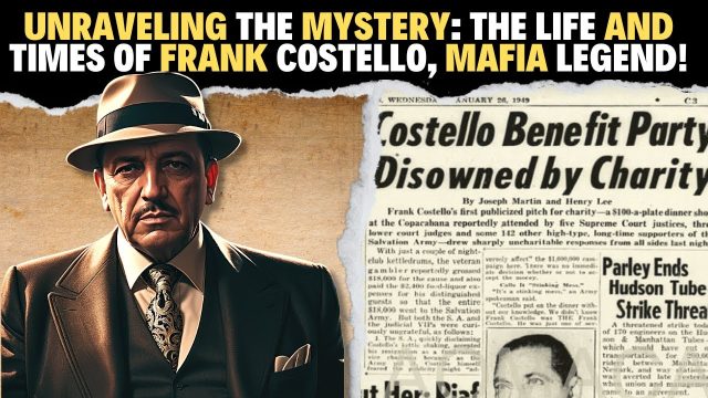 Unraveling the Mystery: The Life and Times of Frank Costello, Mafia Legend!