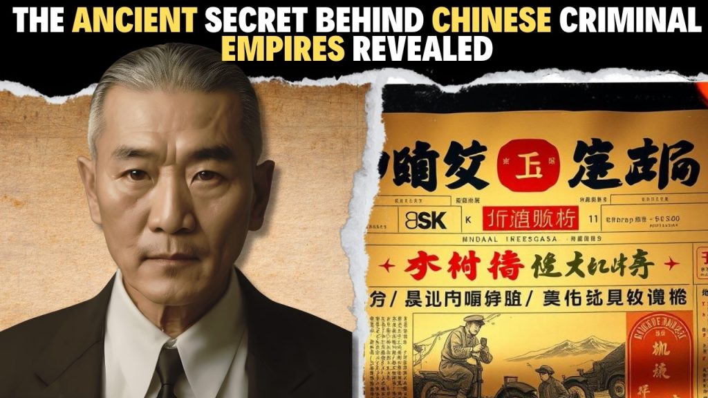 The Ancient Secret Behind Chinese Criminal Empires REVEALED