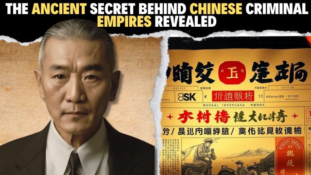 The Ancient Secret Behind Chinese Criminal Empires REVEALED