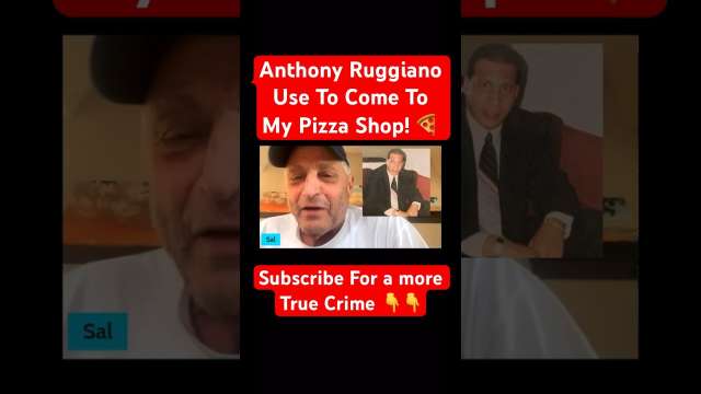 Anthony Ruggiano Use To Come To My Pizza Shop! 🍕  #mafia #anthonyruggiano #fatandy #crime