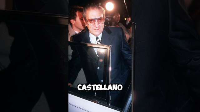 Paul Castellano: The Rise and Fall of Mafia GodFather 🗿👑#shorts #crimes