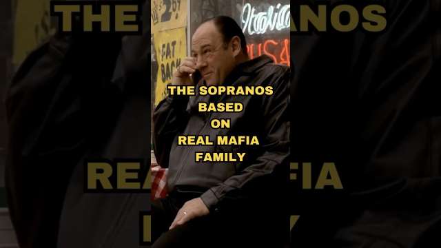 The Sopranos Inspired By Real Mafia Family #shorts #short