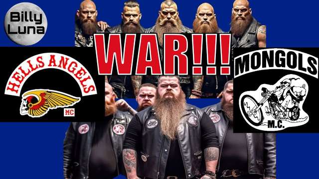 HELLS ANGELS VS MONGOLS WAR HEATS UP! #hellsangels #hellsangelsmc #crime #truecrime #mafia #bikers