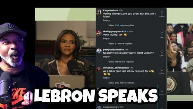 Candace Owens Analyzes LeBron James’ Response to P. Diddy’s FREAK OFF Parties