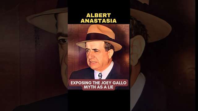 ALBERT ANASTASIA | Debunking the Joey Gallo Myth & Revealing the Real Gunnmen who Took out the Boss