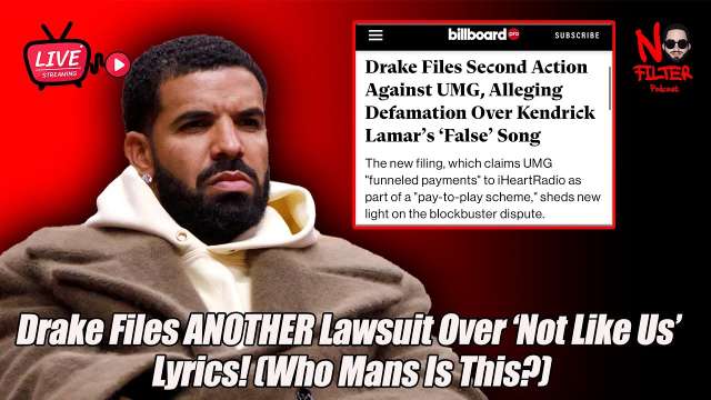 Drake Files ANOTHER Lawsuit Over ‘Not Like Us’ Lyrics! (Who Mans Is This?)