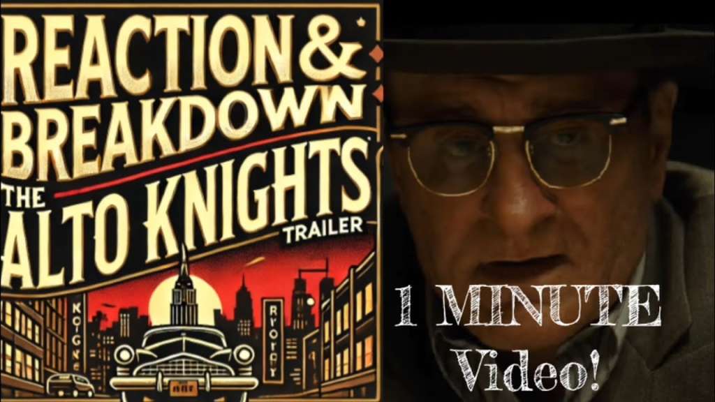 The Alto Knights Trailer Reaction & Breakdown in 1 MINUTE | A Mafia Masterpiece